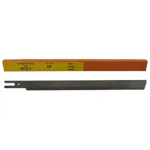 Wolf Dik Kumaş Kesim Motor Yüksek Karbonlu Bıçak 10İnç HSS 12Adet