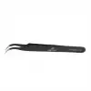 Antistatik Paslanmaz Çelik Eğri Uçlu 120Mm Cımbız / HS-ESD-15