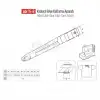 Kıskaçlı Biye Aparatı 15X7,5Mm / APR 15-R