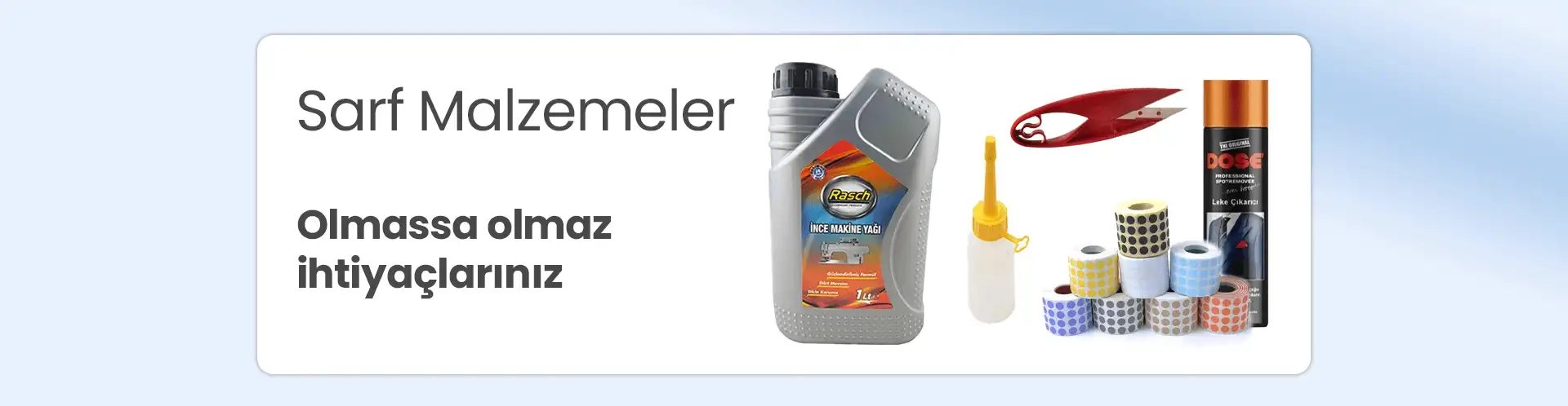 Sarf Malzemeler