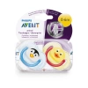 Avent 0% BPA Free Flow Yalancı Emzik 0-6 ay Truman Serisi 2li