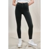 Toparlayıcı Skinny Jean Pantolon-HAKİ