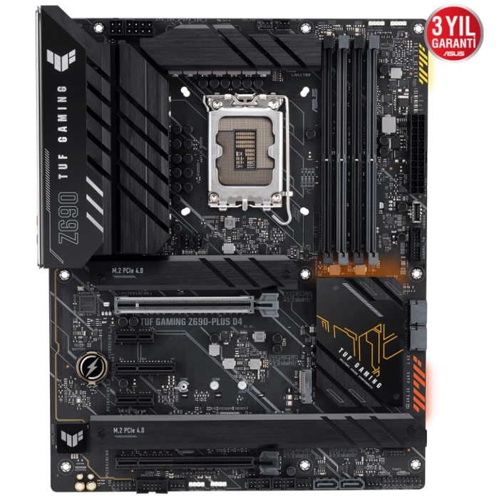 ASUS TUF GAMING Z690-PLUS D4 5333Mhz(OC) DDR4 HDMI DP M.2 ATX 1700p