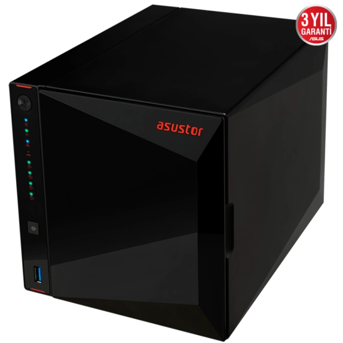 ASUSTOR AS5304T 4 SLOT 4GB DDR4 3.5 NAS DEPOLAMA ÜNİTESİ