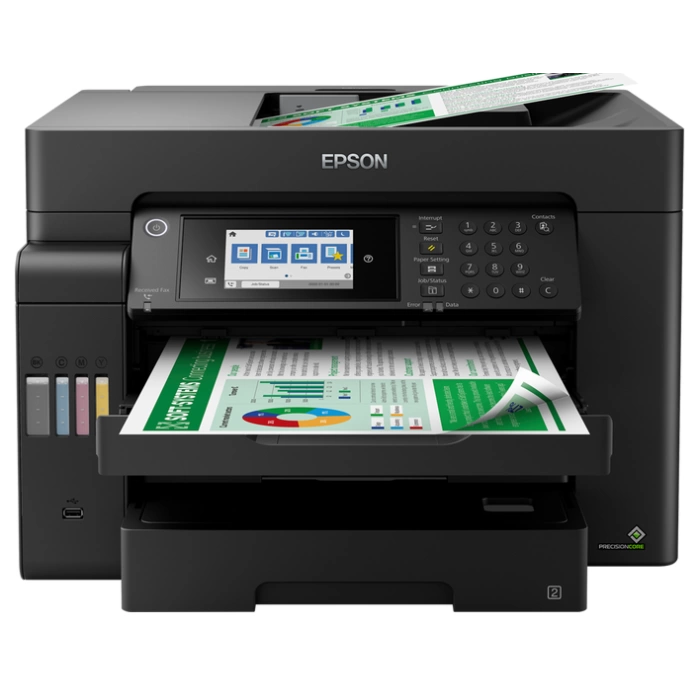 EPSON ECOTANK L15150 RENKLİ YAZ/TAR/FOT/FAX Wi-Fi A3-A4