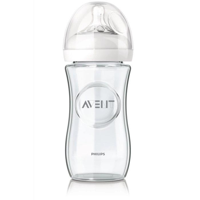 Philips Avent Natural Güvenli Cam Biberon 240ml 0+Ay 8710103876236