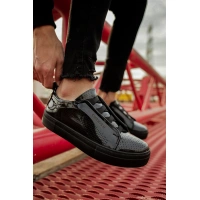 CH011 Rugan ST Erkek Ayakkabı SIYAH