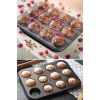 Muffin Kalıbı 24lü Mini + 12li Büyük Cupcake Kek Kapsülü Yanmaz Yapışmaz Baking Pan
