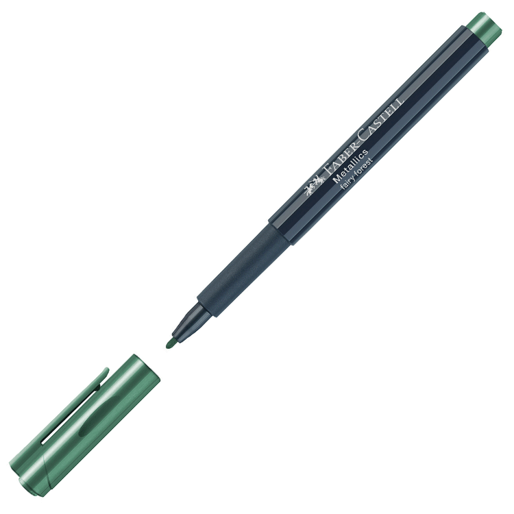 Faber Castell Markör Kalem Metalik O.yeşili 5040160778000