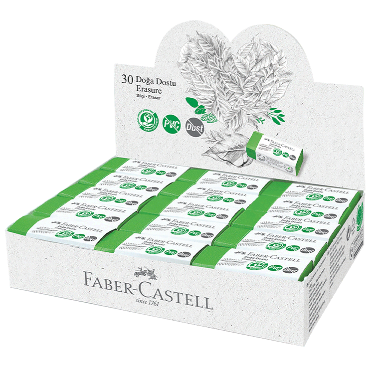 Faber Castell Silgi Dustfree Doğa Dostu Pvcfree 30x 5130187354000