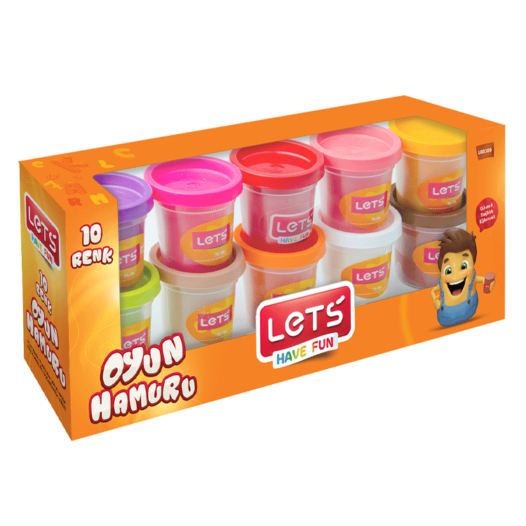 Lets L-83100 Oyun Hamur 10 Renk