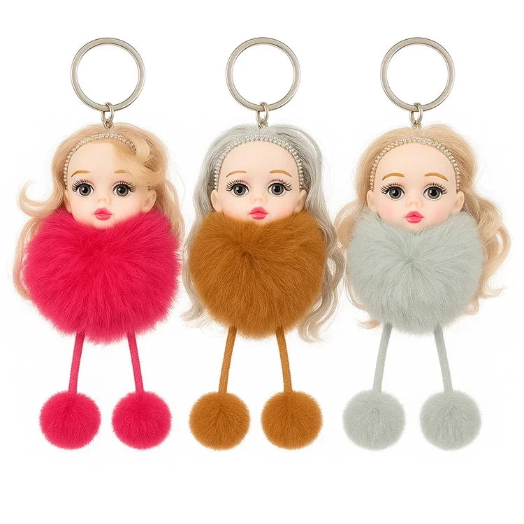 Ak-1 Bebek Anahtarlık 12li Paket Karışık Renk 060019