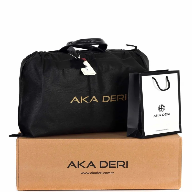 Aka Evrak Çantası 229-63 Floter Taba Deri