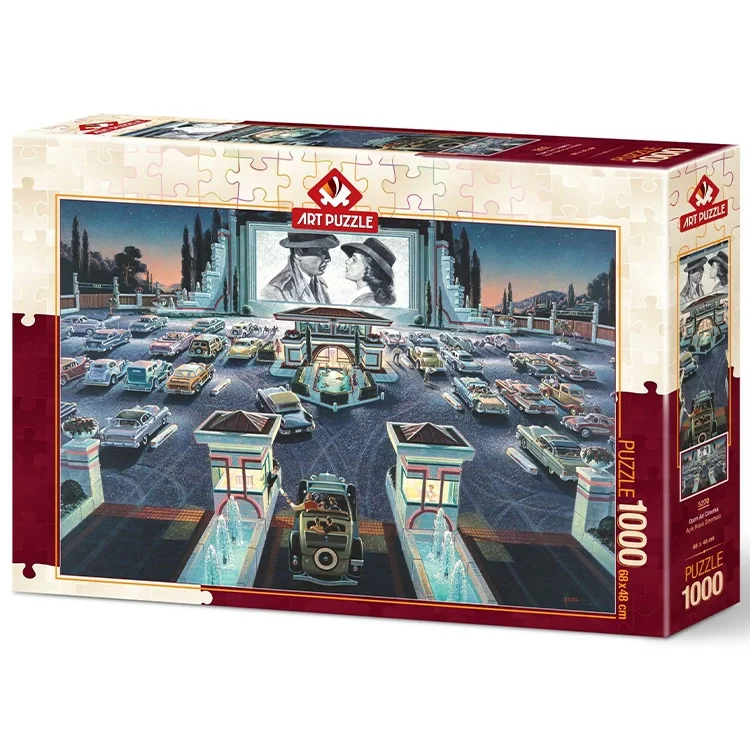 Art Puzzle Açık Hava Sineması 1000 Parça 5270