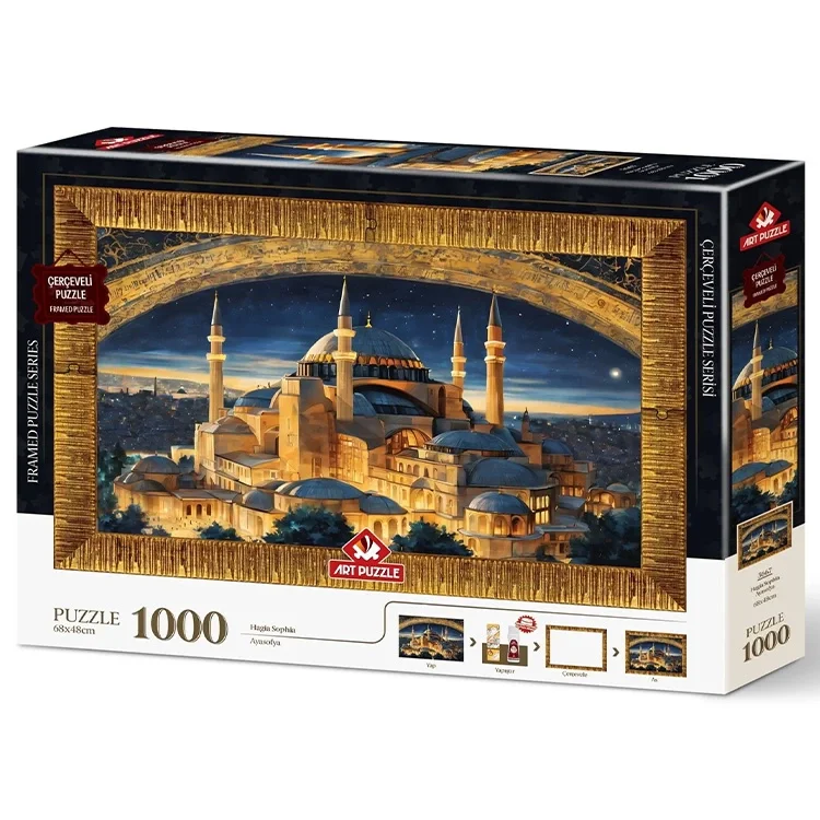 Art Puzzle Ayasofya 1000 Parça Çerçeveli 5667