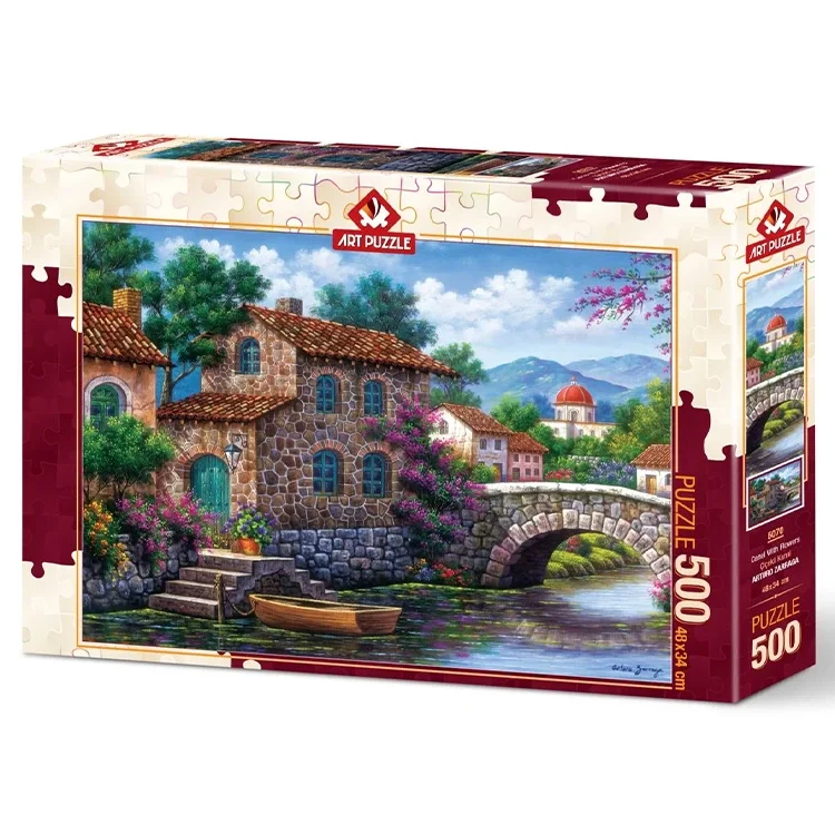 Art Puzzle Çiçekli Kanal 500 Parça 5070