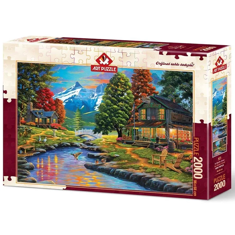Art Puzzle İki Yaka Bir Orman 2000 Parça 4575