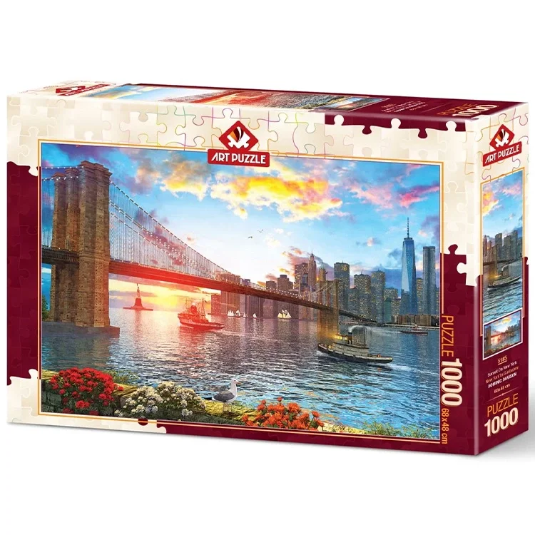 Art Puzzle New York Ta Günbatımı 1000 Parça 5185