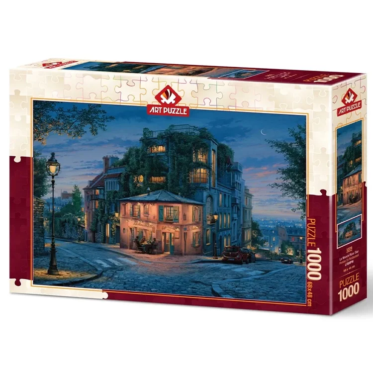 Art Puzzle Pembe Ev Restaurant 1000 Parça 5228