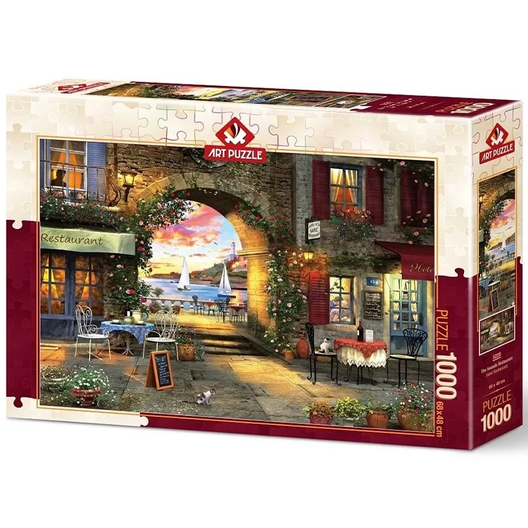 Art Puzzle Sahil Restaurant 1000 Parça 5220