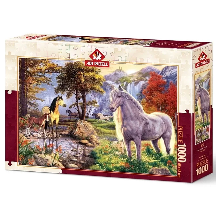 Art Puzzle Saklı Atlar 1000 Parça 5215