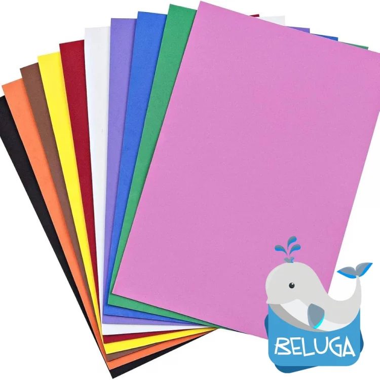 Beluga 24*34 Fon Kartonu 10lu Karışık Renk