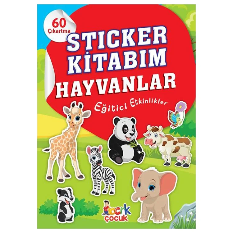 Bıcırık Sticker Kitabım _hayvanlar 48136
