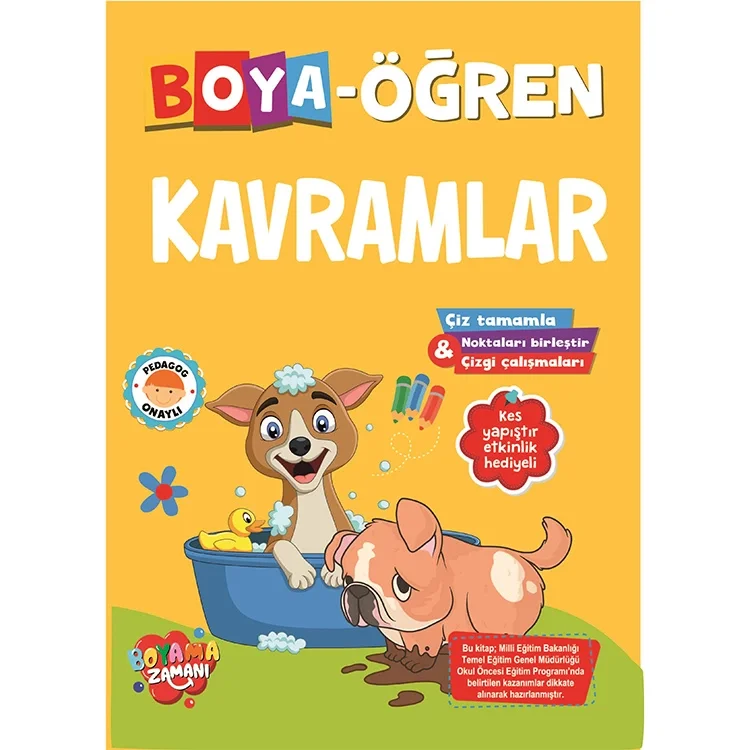Boyama Zamanı Boya Öğren Kavramlar