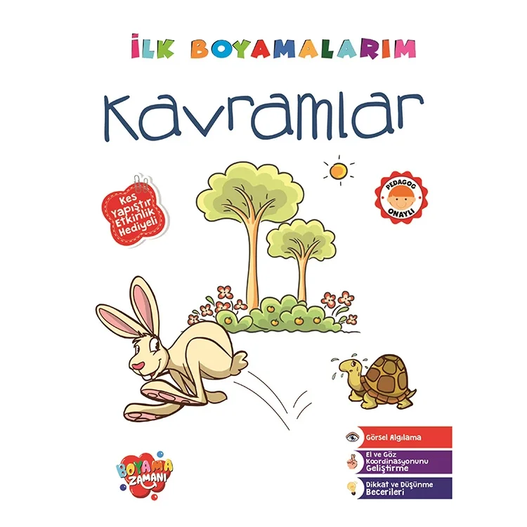 Boyama Zamanı İlk Boyamalarım Kavramlar