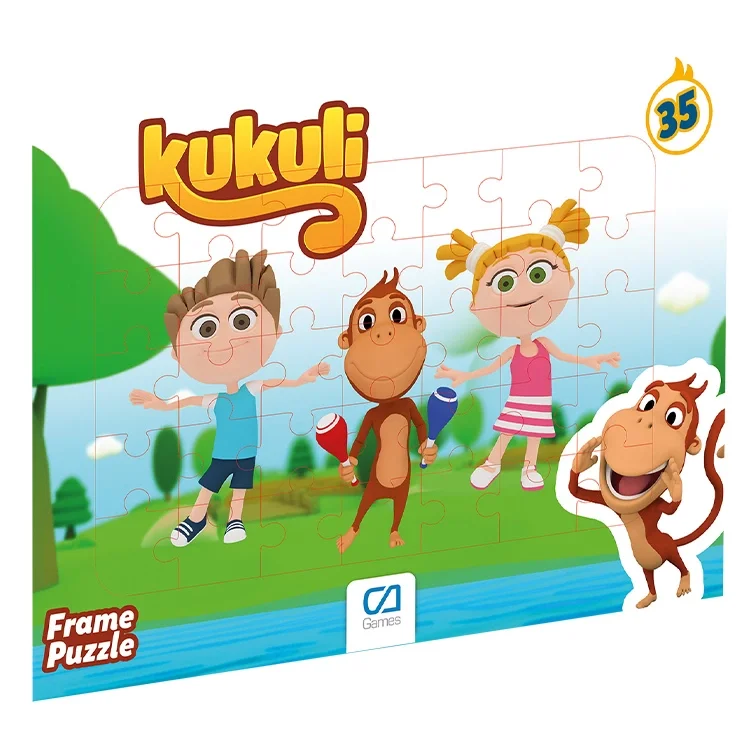 Ca Games 5137-5138 Kukuli Frame Puzzle 35