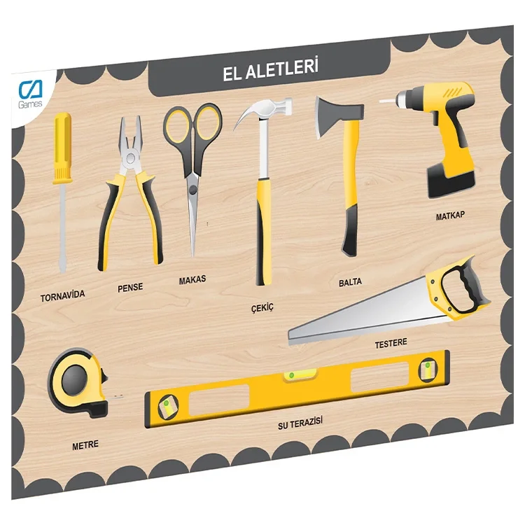 Ca Games Caahs-3210 Ahşap El Aletleri Bul-tak