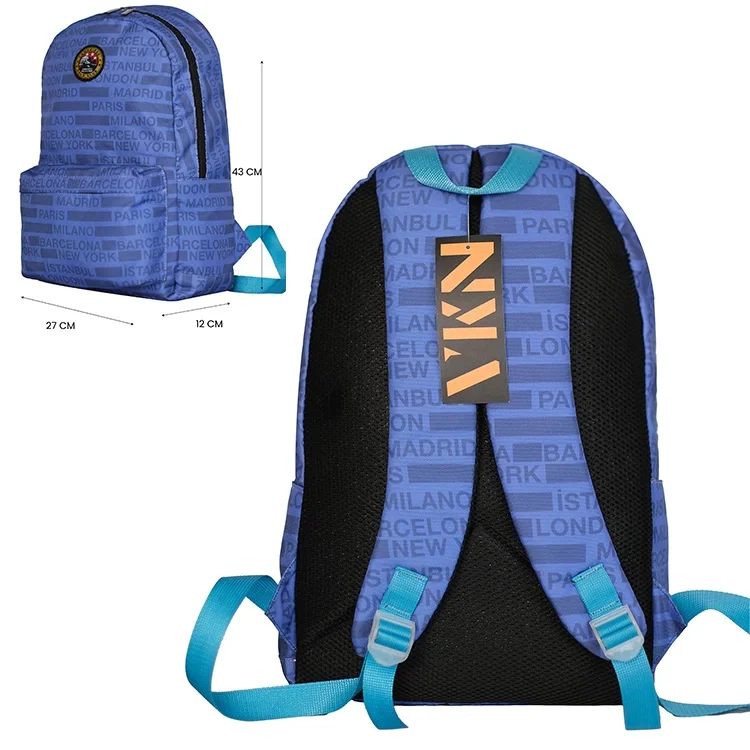 Cambridge Polo Club Cities Ön Bölmeli Unisex Sırt Çantası Cpo4029-005-mor Bntt