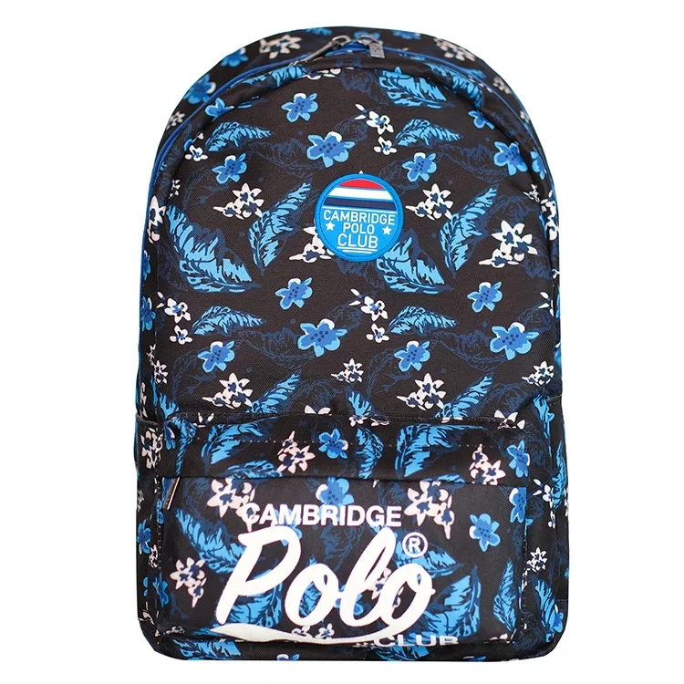 Cambridge Polo Club İsland Roamer İki Bölmeli Unisex Sırt Çantası Cpo4022-0001-siyah Bntt