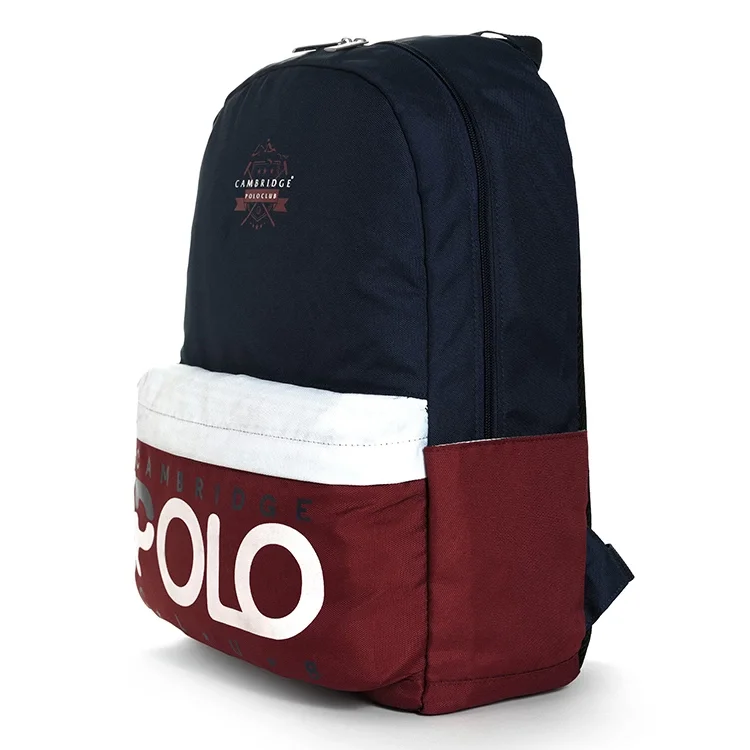 Cambridge Polo Club Preppy Tek Ana Bölmeli Unisex Sırt Çantası Cpc3018-0011-lacivert Bntt