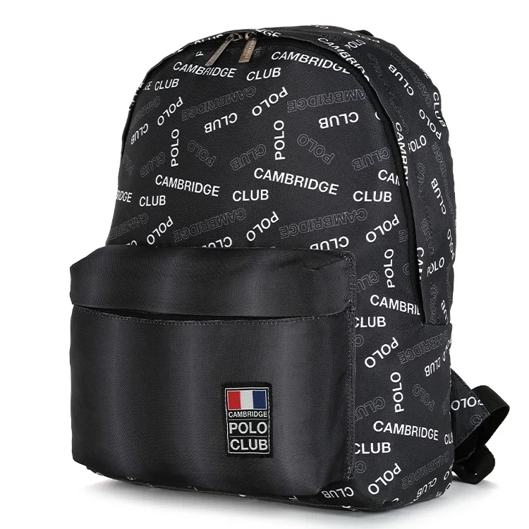 Cambridge Polo Club Rococo Ön Bölmeli Unisex Çocuk İlkokul Çantası Cpo4010-0001-siyah Bntt