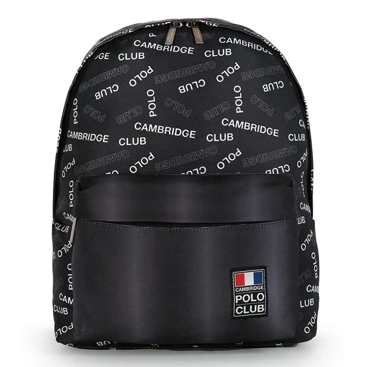 Cambridge Polo Club Rococo Ön Bölmeli Unisex Çocuk İlkokul Çantası Cpo4010-0001-siyah Bntt