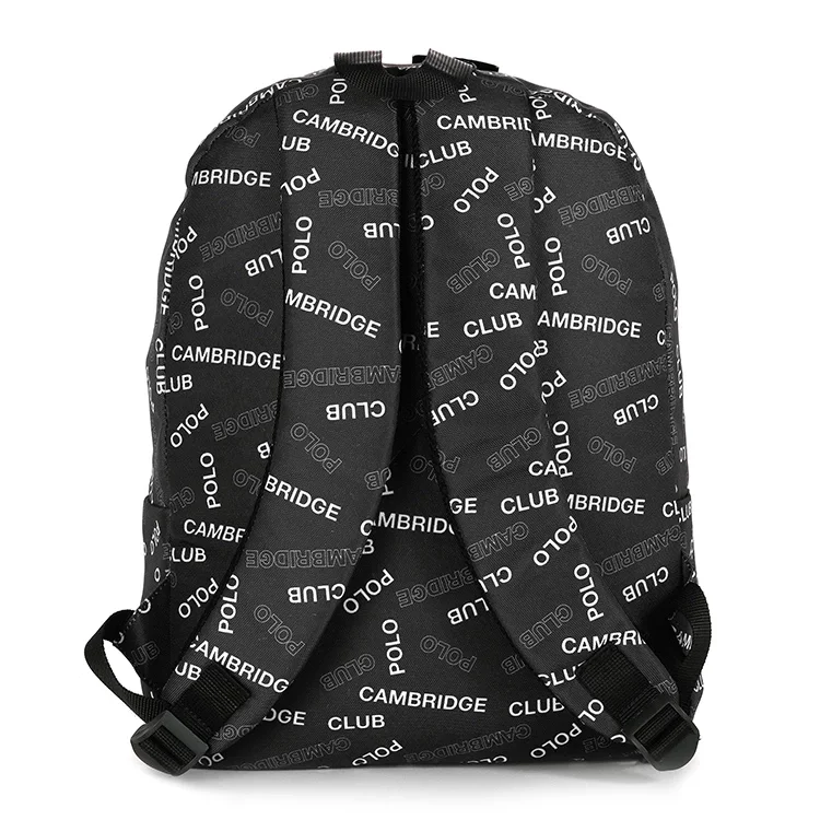 Cambridge Polo Club Rococo Ön Bölmeli Unisex Çocuk İlkokul Çantası Cpo4010-0001-siyah Bntt