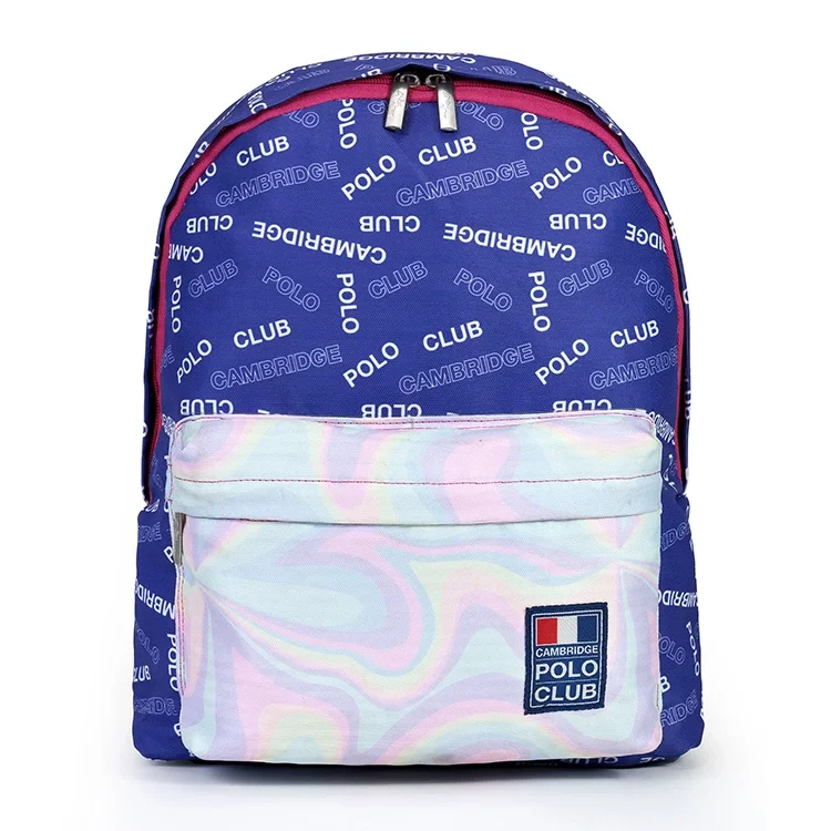 Cambridge Polo Club Rococo Ön Bölmeli Unisex Çocuk İlkokul Çantası Cpo4010-005-mor Bntt