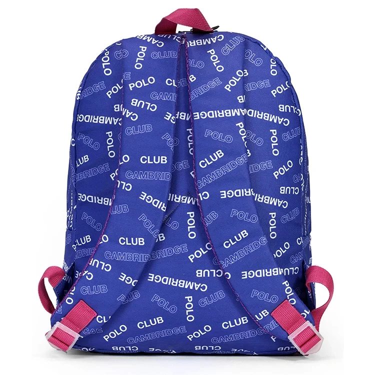 Cambridge Polo Club Rococo Ön Bölmeli Unisex Çocuk İlkokul Çantası Cpo4010-005-mor Bntt