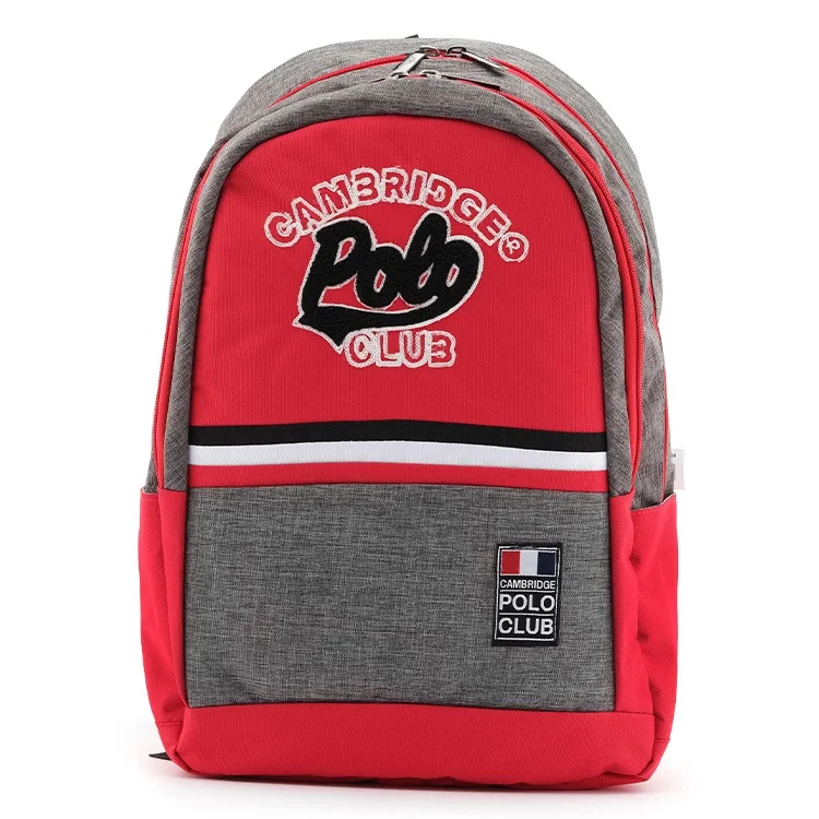 Cambridge Polo Club Stanford Academy İki Ana Bölmeli Unisex Sırt Çantası Cpo4038-0003-kırmızı Bntt