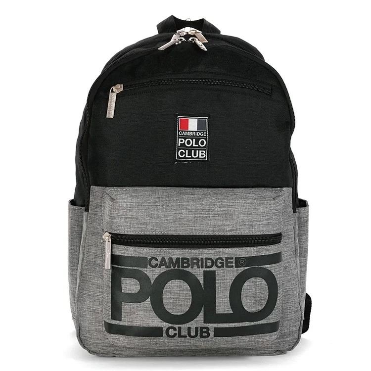 Cambridge Polo Club Street Style Dört Bölmeli Unisex Sırt Çantası Cpo4016-0001-siyah Bntt