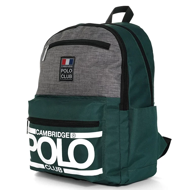 Cambridge Polo Club Street Style Dört Bölmeli Unisex Sırt Çantası Cpo4016-0032-yeşil Bntt