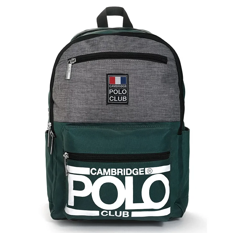 Cambridge Polo Club Street Style Dört Bölmeli Unisex Sırt Çantası Cpo4016-0032-yeşil Bntt