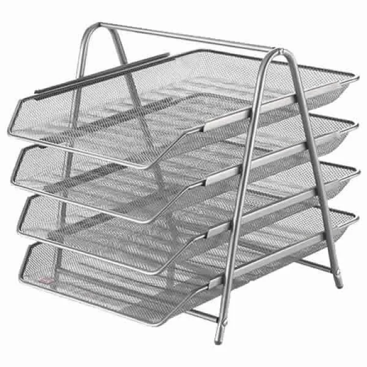 Cassa File Evrak Rafı Seti Dörtlü Gümüş Ürün Kodu:8934