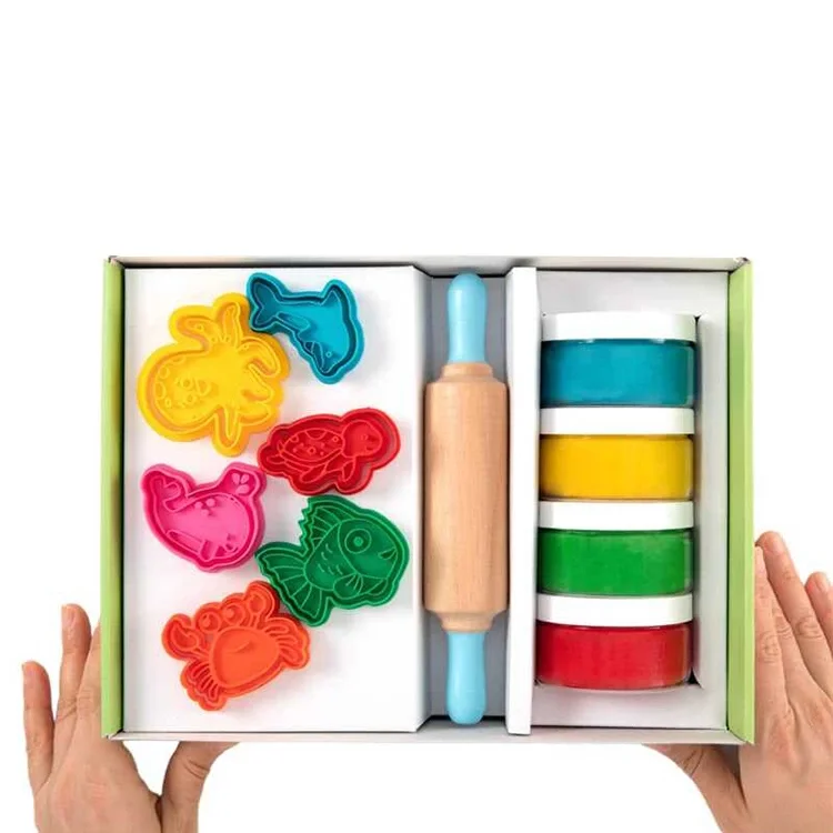 Childgen Doğal Oyun Hamuru Premıum Set Deniz Canlıları 67646