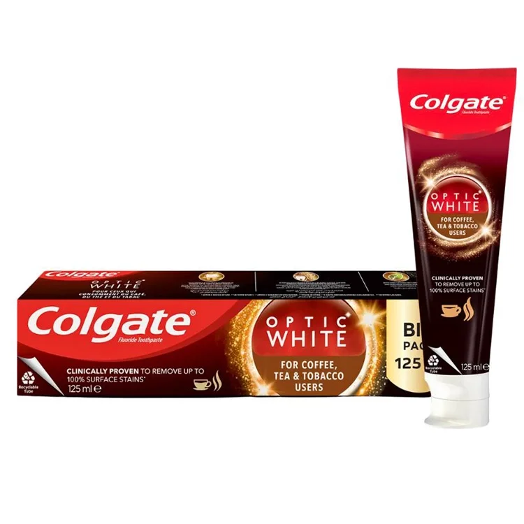 Colgate Diş Macun 125 Ml_optıc White For Coffe,tea &amp; Tobacco Users 590526