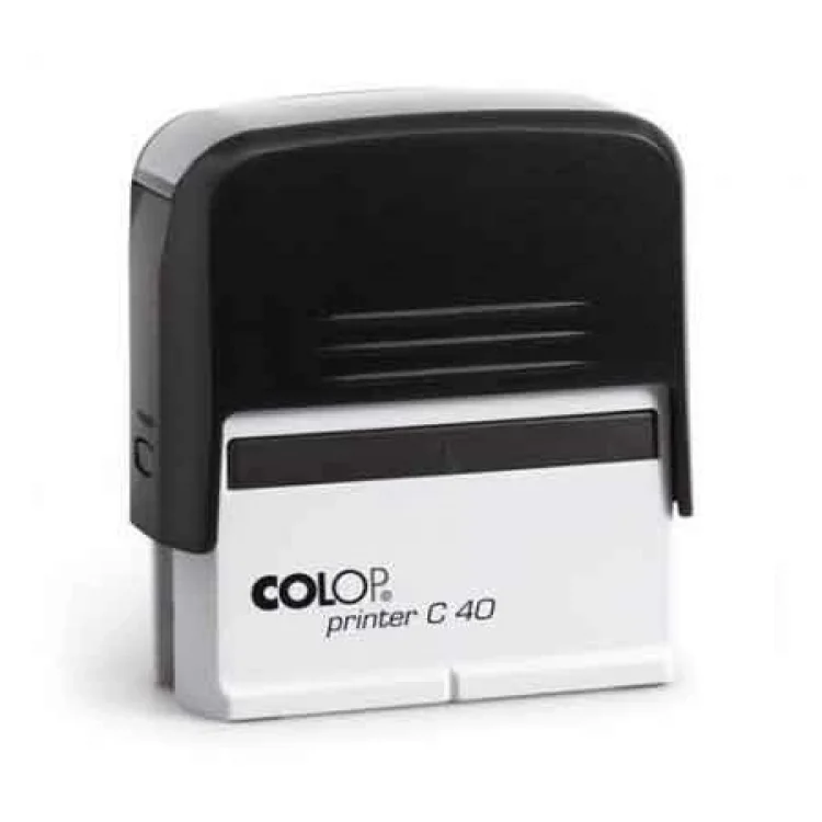 Colop Printer C40 Siyah Kasa Siyah Keçe 23x59mm 15314090