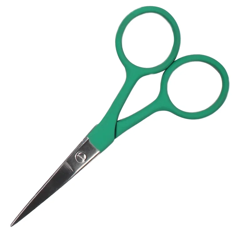 Elly Yeşil Saplı Bıyık Makas 01 Ellymksbyk01