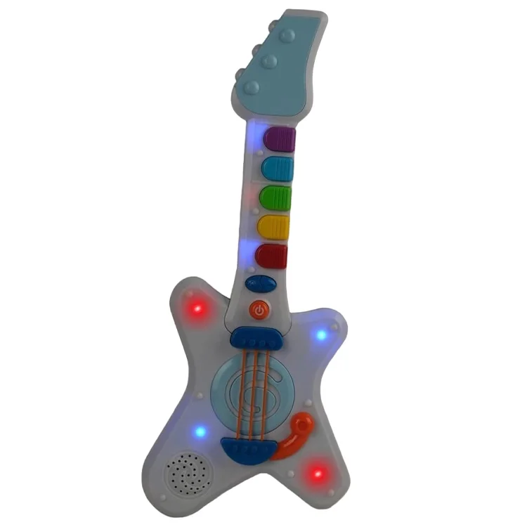 Enfal Lc-30986 Işıklı Rock N Roll Gitar 309862 *12 Oyck