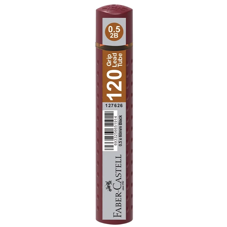 Faber Castell Min Uç Grip 0.5 Mm Bordo 120li 5090127631000